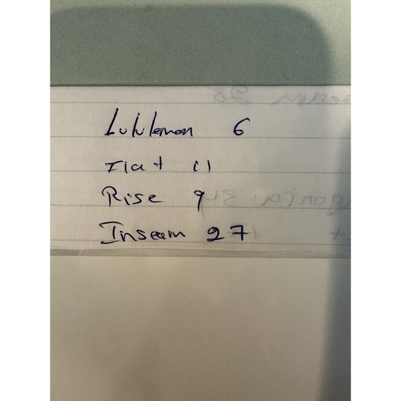 Lululemon Chase Me Crop  Align logo key pocket ‎ size 6 - Picture 9 of 9